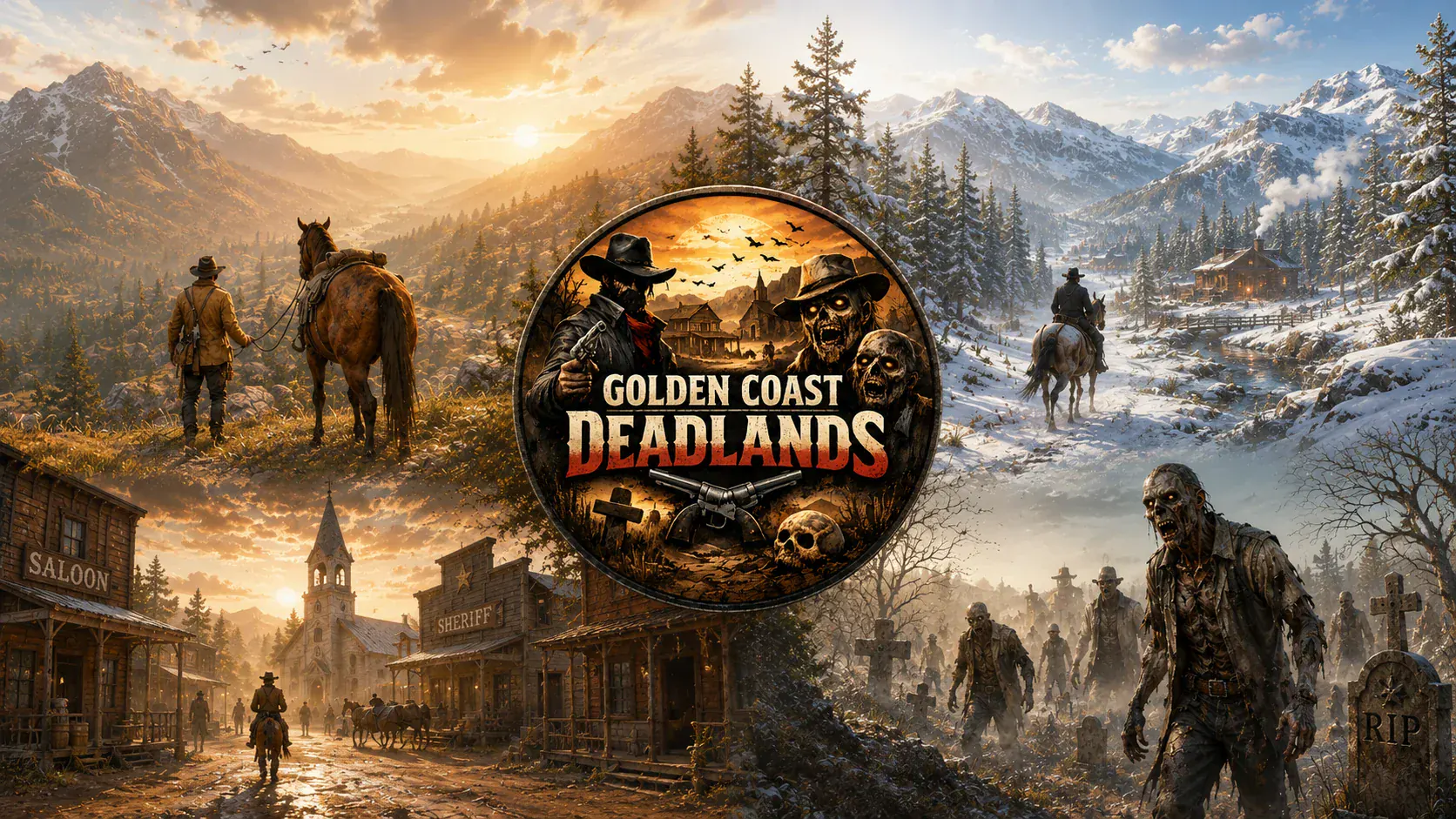 Deadlands frontier art