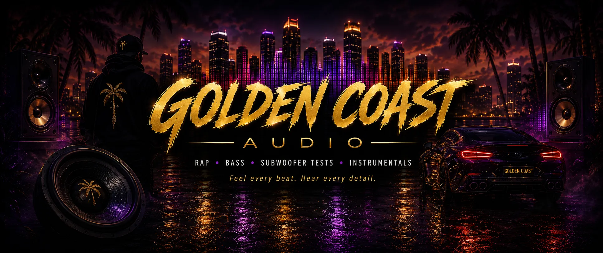 Golden Coast Audio banner