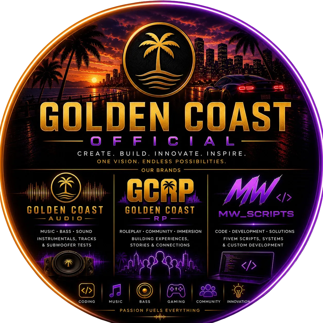 Golden Coast Official Art